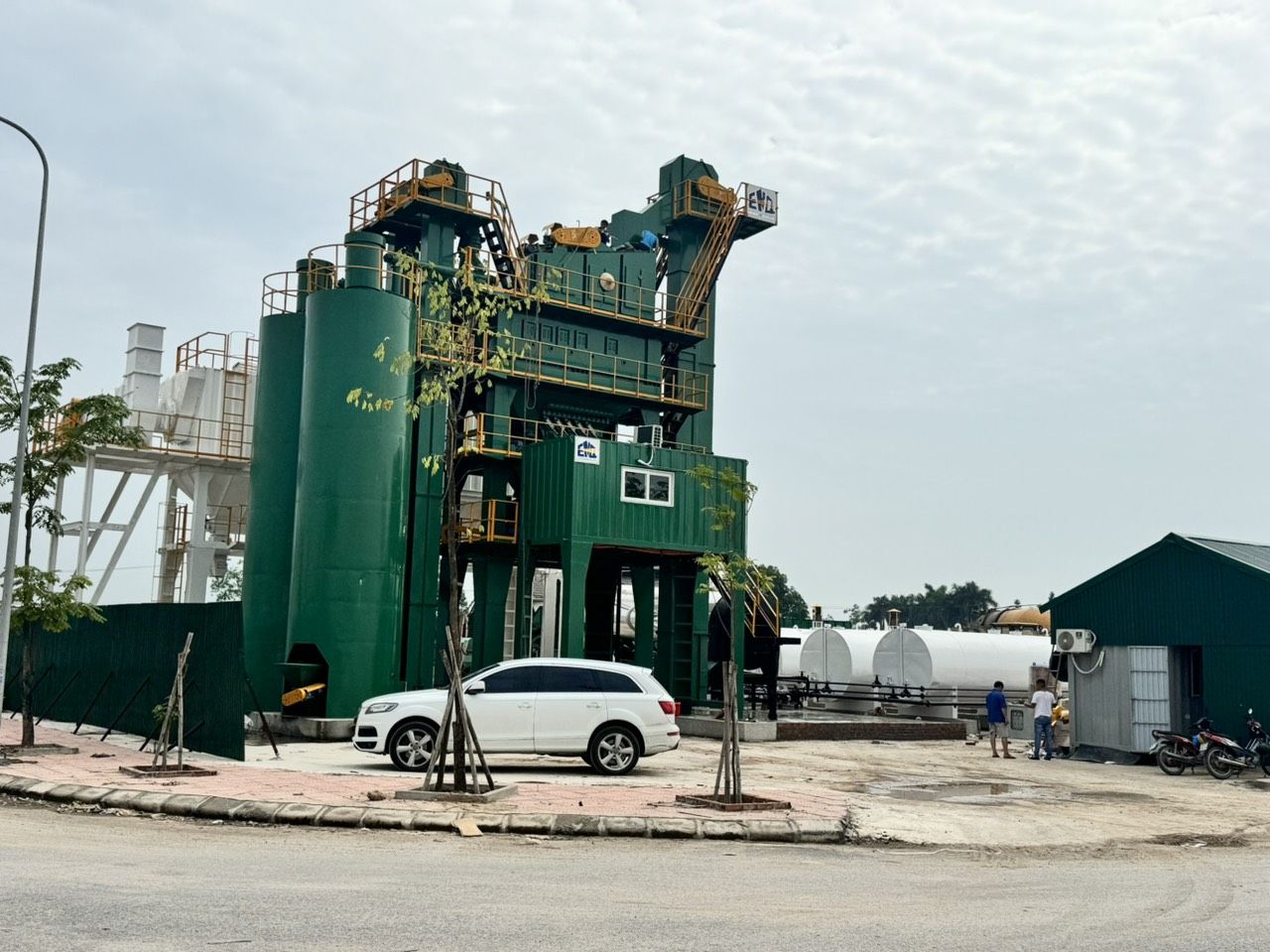 Trạm Trộn Asphalt 160T/H SX năm 2024 lắp tại Vĩnh Phúc
